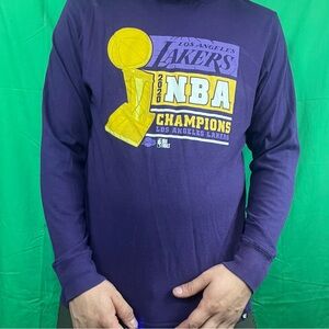 Los Angeles Lakers NBA 2020 Champions Long Sleeve Shirt